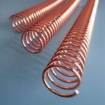 Plating Wire Diameter 2.0mm Metal Spiral Binding Coils for sale