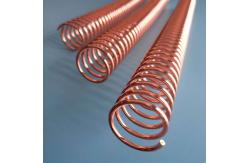 China Plating Wire Diameter 2.0mm Metal Spiral Binding Coils supplier