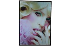 China Illuminated 6063 Alu Milk Tea Shop A1 Light Box Poster Frame supplier