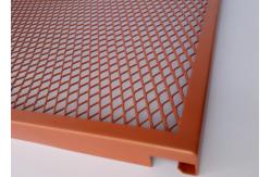 China Suspended Ceiling Decorative Diamond Aluminum Fabrics For Architecture supplier