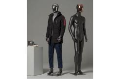 China Full Body Electroplated Face Model Male Fiberglass Mannequin With Head supplier