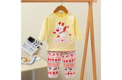China Autumn leisure Long Sleeve Cotton Pyjamas Children Cotton On Matching Pjs supplier