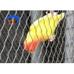 Flexible Stainless Steel Bird 7x7 Aviary Wire Netting For Zoo Enclosure for sale