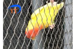 China Flexible Stainless Steel Bird 7x7 Aviary Wire Netting For Zoo Enclosure supplier