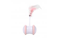 China 360 Degree Rotation Electronic Feather Cat Toy With Builtin Sensor supplier