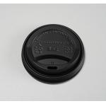 100% Compostable Coffee Cup PLA Lids Black 62mm for sale