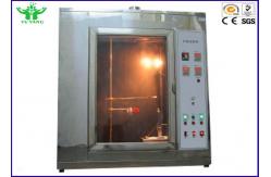 China Material Burning Horizontal Flammability Tester , 220v Needle Flame Test Apparatus supplier