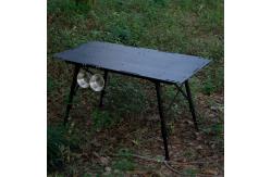 China Outdoor Camping Foldable Square Table Three Piece Aluminum Plate Tactical Table supplier