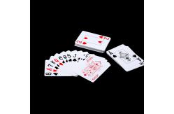 China Offset Custom Printed Playing Cards Vistaprint Waterproof Plastic supplier