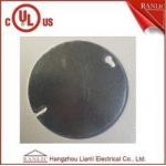 Steel Round Electrical Outlet Covers , 0.80mm to 1.60mm Thickness for sale