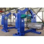 ±360° Tilting I Beam Rotator Pipe Support Rollers 1.5*4KW Motors 5T Capacity for sale