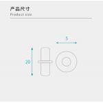 Rubber 5mm Shelf Pins Easy Assembly replacement For Shelving Systems