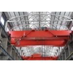 Hook Double Girder Overhead Travelling Crane 100 / 20T 22m Lifting Height for sale