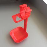 Square Pipe Chicken Nipple Drinker With Lock Hanging Suspension Drip Cups for sale