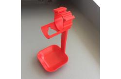 China Square Pipe Chicken Nipple Drinker With Lock Hanging Suspension Drip Cups supplier