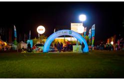 China 2000W Inflatable Led Light With Halogen Lamp , Moon Inflatable Led Balloon Lights supplier