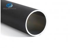 China Black Anodized Aluminum Square Tubing Extruded Alu6063 T5 High Tensile supplier