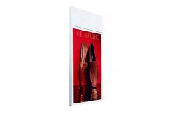 China Hanging double sided lcd advertising screen with remote control software supplier
