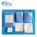 Hospital Surgical Drape Sterile Surgical Disposable Angio Pack For Operating Room for sale