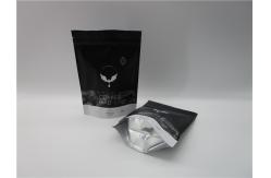 China Recycled Laminated Plastic Pouches Packaging Heat Seal For 500 Gram Coffee Bean supplier