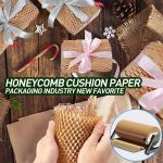 Degradable Recyclable Honeycomb Wrapping Paper Customized Size for sale