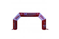 China Custom Logo size waterproof start welcome finish gate  inflatable  misting Arch supplier