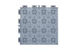 China Soundproof Gray Interlocking Sports Tiles PP Interlocking Flooring supplier