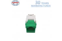 China CAT6 RJ45 Keystone Jack With Dust Cover supplier