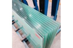 China Smooth Tempered Laminated Glass Construction with Polished Edge supplier