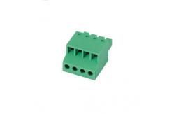 China 0.2Nm Brass Electrical CE 3.81 Plug-In Terminal Block supplier