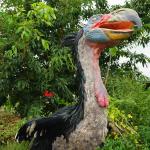 Sunproof Realistic Animatronic Animals Dinornis Model Adult Age for sale