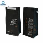Standing Up Flat Bottom Resealable Printed Coffee Bags for sale