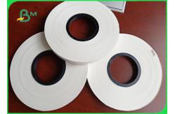 China Width 14mm White Kraft Liner Straw Bottom Paper For Drinking Juice supplier
