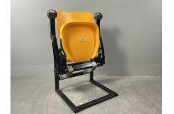 China UV Resistant PP Stadium Chair With Cup Holder Armrest supplier