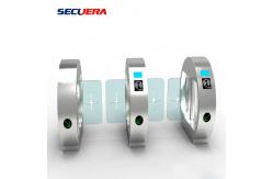 China Security Access Control Full Height Sliding Gate With Acess Control Turnstile Barrier Gate supplier