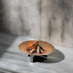 Corten Steel/Weathering Steel Manual Fire Pits for Outdoor Use Garden Decoration Outdoor Firepit Bowl for sale