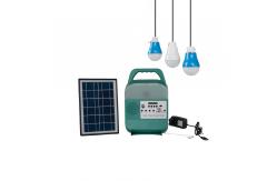 China 4 Levels Handheld 6000mah Solar Home Lighting Kit For Crafts supplier