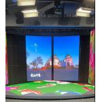 Mechanical Moving Structure Video Wall Panels Multiple Full Color Sliding LED Display for sale