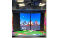 China Outdoor Indoor Led Advertising Screen Mechanical Sliding Matrix Rental LED Screen supplier