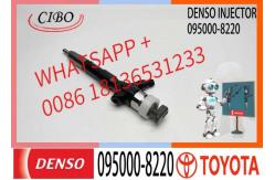 China High Quality Commonrail fuel injector 23670-0L050  095000-8220 supplier