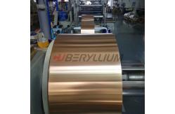 China C17500 C17510 C17410 C17200 Beryllium Copper Coil Strip 0.02mm High Strength supplier