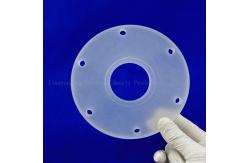 China Semiconductor Laser Drilling Transparent Quartz Glass Plate With Hole supplier