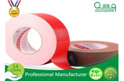 China Red Cloth Duct Tape with Strong Adhesion 50 Mesh Polyethylene Material supplier