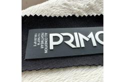 China Custom  Silicone Heat Transfer Neck Labels Thermal Transfer Labels 3*6cm supplier