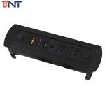 With  1* VGA / 1*RJ45 Configuration Desk Flip Up Power Data Outlet