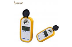 China Yellow Plastic Honey Measuring equipment Digital Honey refractometer supplier