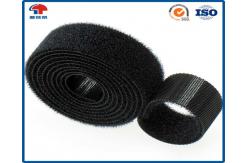 China Black Reusable Hook And Loop Cinch Straps Back To Back cable ties Adjustable supplier