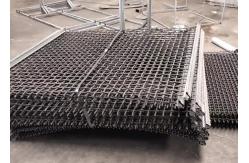 China Iron Wire Woven Mesh Screen High Manganese For Crusher supplier