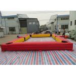 Simple Inflatable Sports Games Inflatable Billiards And Soccer Football Games for sale