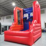 Commercial Interactive PVC Inflatable Basketball Game For Kids and Adults for sale